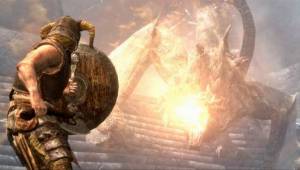 Защищаясь от огня дракона — Скриншоты The Elder Scrolls V: Skyrim