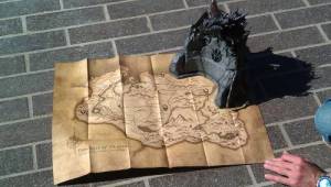 Алдуин и карта Skyrim — Коллекционное издание The Elder Scrolls V: Skyrim