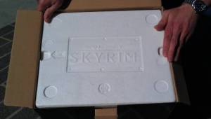 Даже пенопласт с логотипом Skyrim! — Коллекционное издание The Elder Scrolls V: Skyrim