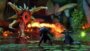 Сражение с огромным растением — Скриншоты The Elder Scrolls Online