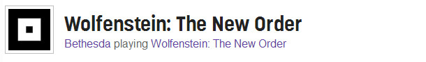 Стрим Wolfenstein: The New Order от Bethesda Softworks на Twitch.tv
